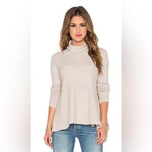 Free People Drape Drape Sweater in Oatmeal - Size Small